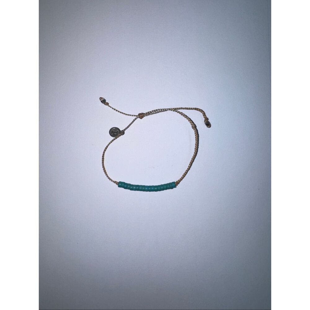 Pura Vida Teal Beaded Bracelet